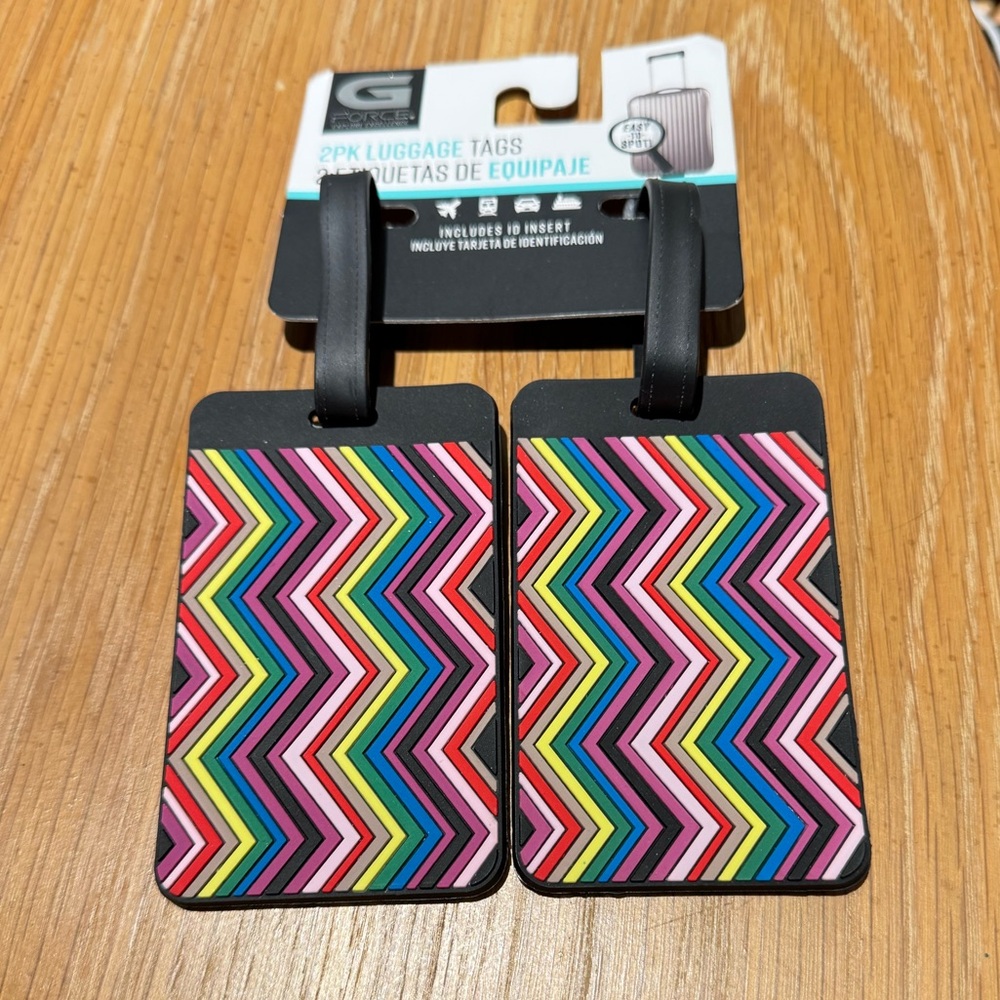❤️2 Pack Traveling Luggage Tags